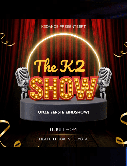 ZA 6 juli 2024, 19:30 uur, The K2SHOW